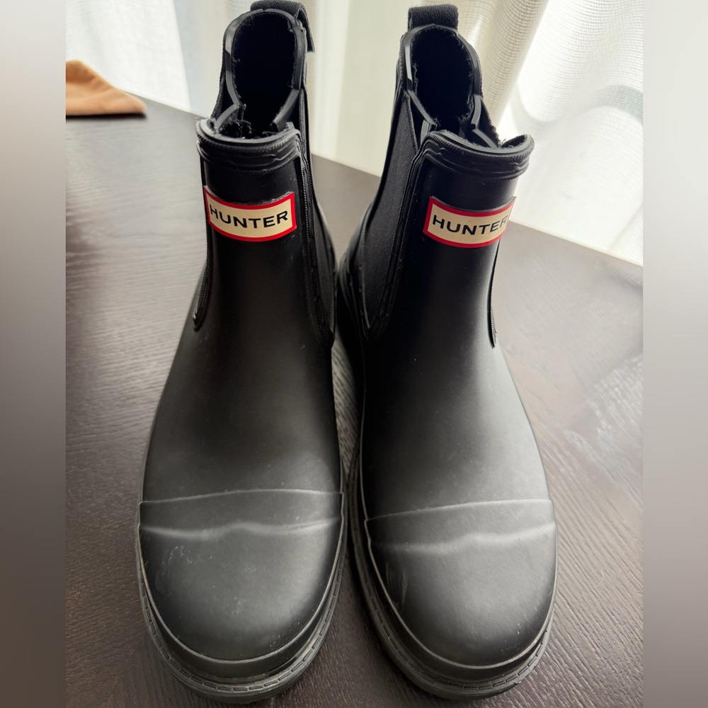 Hunter ankle rain boots